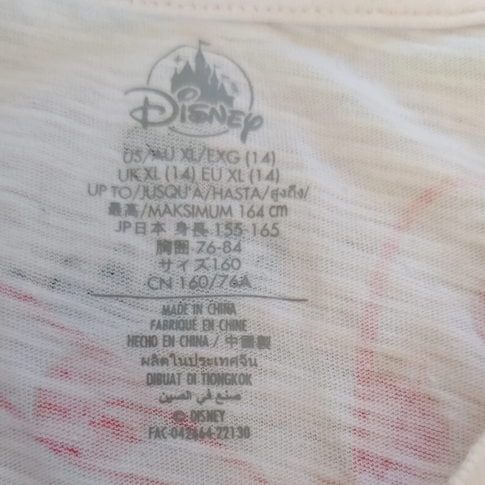 Disney Minnie Mouse White Tee with Red Accents - Picture 2 of 3